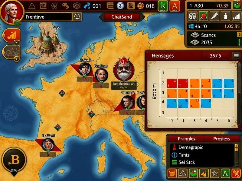 Saffron Sovereign gameplay screenshot showing empire building